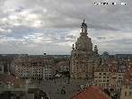 Archiv Foto Webcam Dresden - Frauenkirche und Neumarkt 15:00