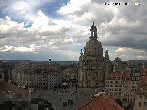 Archiv Foto Webcam Dresden - Frauenkirche und Neumarkt 15:00