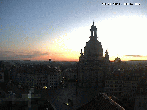 Archived image Webcam Dresden - Frauenkirche and Neumarkt square 03:00