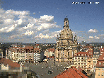 Archived image Webcam Dresden - Frauenkirche and Neumarkt square 13:00