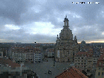 Archiv Foto Webcam Dresden - Frauenkirche und Neumarkt 05:00