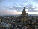 Archiv Foto Webcam Dresden - Frauenkirche und Neumarkt 07:00