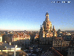 Archiv Foto Webcam Dresden - Frauenkirche und Neumarkt 08:00