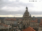 Archiv Foto Webcam Dresden - Frauenkirche und Neumarkt 09:00