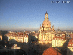 Archived image Webcam Dresden - Frauenkirche and Neumarkt square 13:00