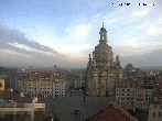 Archived image Webcam Dresden - Frauenkirche and Neumarkt square 07:00