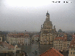 Archived image Webcam Dresden - Frauenkirche and Neumarkt square 09:00