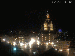 Archived image Webcam Dresden - Frauenkirche and Neumarkt square 19:00