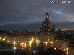 Archiv Foto Webcam Dresden - Frauenkirche und Neumarkt 06:00