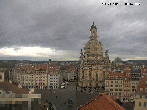 Archiv Foto Webcam Dresden - Frauenkirche und Neumarkt 09:00