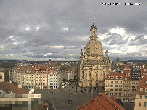 Archiv Foto Webcam Dresden - Frauenkirche und Neumarkt 11:00