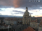 Archiv Foto Webcam Dresden - Frauenkirche und Neumarkt 15:00