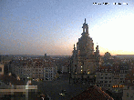 Archiv Foto Webcam Dresden - Frauenkirche und Neumarkt 05:00