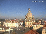 Archiv Foto Webcam Dresden - Frauenkirche und Neumarkt 11:00