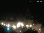 Archived image Webcam Dresden - Frauenkirche and Neumarkt square 01:00