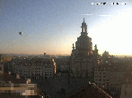 Archived image Webcam Dresden - Frauenkirche and Neumarkt square 05:00