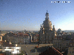 Archiv Foto Webcam Dresden - Frauenkirche und Neumarkt 07:00