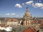 Archiv Foto Webcam Dresden - Frauenkirche und Neumarkt 11:00
