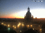 Archiv Foto Webcam Dresden - Frauenkirche und Neumarkt 03:00