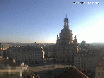 Archiv Foto Webcam Dresden - Frauenkirche und Neumarkt 06:00