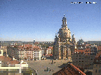 Archiv Foto Webcam Dresden - Frauenkirche und Neumarkt 09:00