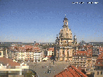 Archiv Foto Webcam Dresden - Frauenkirche und Neumarkt 11:00