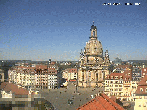 Archiv Foto Webcam Dresden - Frauenkirche und Neumarkt 13:00