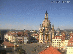 Archiv Foto Webcam Dresden - Frauenkirche und Neumarkt 15:00