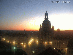 Archiv Foto Webcam Dresden - Frauenkirche und Neumarkt 03:00