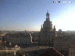 Archiv Foto Webcam Dresden - Frauenkirche und Neumarkt 06:00