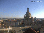 Archiv Foto Webcam Dresden - Frauenkirche und Neumarkt 07:00