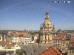 Archiv Foto Webcam Dresden - Frauenkirche und Neumarkt 11:00