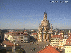 Archiv Foto Webcam Dresden - Frauenkirche und Neumarkt 15:00