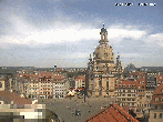 Archived image Webcam Dresden - Frauenkirche and Neumarkt square 11:00