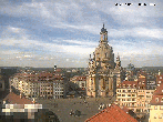 Archived image Webcam Dresden - Frauenkirche and Neumarkt square 15:00