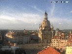 Archived image Webcam Dresden - Frauenkirche and Neumarkt square 17:00