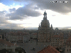 Archived image Webcam Dresden - Frauenkirche and Neumarkt square 05:00