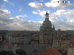 Archiv Foto Webcam Dresden - Frauenkirche und Neumarkt 17:00