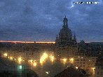 Archiv Foto Webcam Dresden - Frauenkirche und Neumarkt 03:00