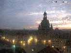 Archived image Webcam Dresden - Frauenkirche and Neumarkt square 03:00