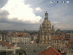 Archiv Foto Webcam Dresden - Frauenkirche und Neumarkt 11:00