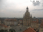 Archiv Foto Webcam Dresden - Frauenkirche und Neumarkt 13:00
