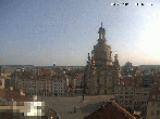 Archived image Webcam Dresden - Frauenkirche and Neumarkt square 07:00