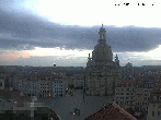 Archived image Webcam Dresden - Frauenkirche and Neumarkt square 03:00