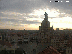 Archived image Webcam Dresden - Frauenkirche and Neumarkt square 05:00