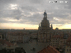 Archived image Webcam Dresden - Frauenkirche and Neumarkt square 06:00