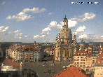 Archived image Webcam Dresden - Frauenkirche and Neumarkt square 15:00