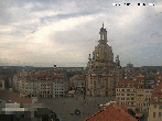 Archived image Webcam Dresden - Frauenkirche and Neumarkt square 17:00