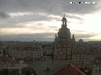 Archiv Foto Webcam Dresden - Frauenkirche und Neumarkt 06:00