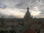 Archiv Foto Webcam Dresden - Frauenkirche und Neumarkt 07:00